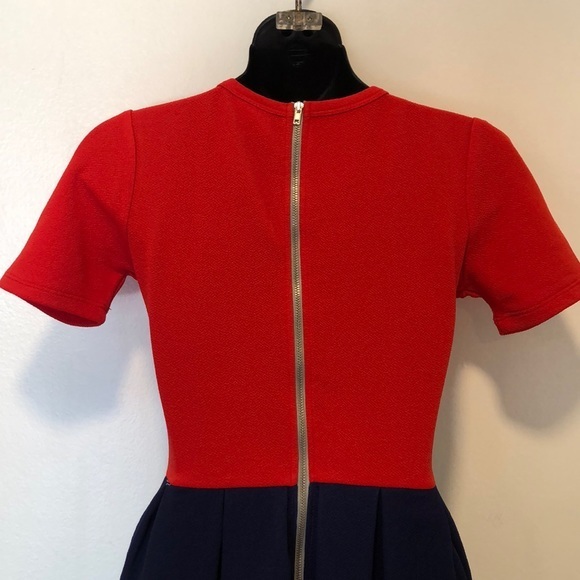 LulaRoe Blue & Red Dress XXS - Picture 6 of 8